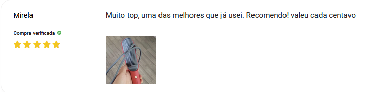 Depoimento de cliente 1